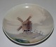 Bing and Grøndahl Wall Plate with windmill No 4218/357-18
