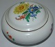Meissen Porcelain Lidded Box with Flower Design