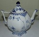 Royal Copenhagen Blue Fluted Full Lace Tea Pot No 1118