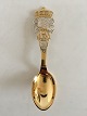 Anton Michelsen Commemorative Spoon In Gilded Sterling Silver from 1912