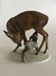 Rosenthal Art Nouveau Figurine of a deer and young