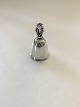 Georg Jensen Acorn Sterling Silver table Bell with old marks No 204