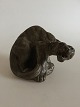 Royal Copenhagen Early Knud Kyhn Stoneware Figurine of a Panther