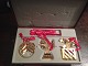Georg Jensen Christmas Mobile triple box with the years 1988, 1989 and 1990
