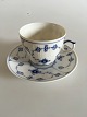 Royal Copenhagen  Blue Fluted Plain Coffee Cup and Saucer No 93