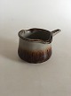 Bing & Grondahl Stonware. Mexico Sauce Bowl with Handle No 311