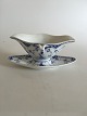 Royal Copenhagen Blue Fluted Half Laced Saucebowl with Handles no. 585