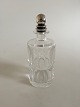 Georg Jensen Baccarat Bottle with Sterling Silver Pyramid Bottle Lid No 206
