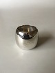 Georg Jensen Sterling Silver Napkin Ring No. 29A. 3.5 cm diameter.