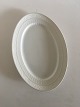 Royal Copenhagen White Fan Oval Serving Platter No. 11507. 29.5 cm