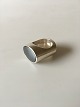 Georg Jensen Sterling Silver Ring No A 110A med Hematite