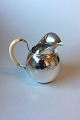 F. Hingelberg Sterling Silver Water Pitcher by Svend Weihrauch with bone handle