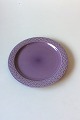 Bing & Grondahl/Kronjyden Purple Cordial Dinner Plate No 325.
Measures 24cm / 9 1/2"