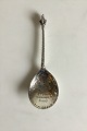 Souvenir Silver Spoon from Scandinavia Denmark, Norway and Sweden