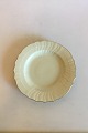 Royal Copenhagen Creme Curved with Gold (Pattern 1235) Dinner Plate No 1621