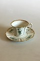 Dahl Jensen "Dronning" Coffe Cup with Saucer