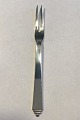 Georg Jensen Sterling Silver Pyramid Large Cold Cuts Fork No 74