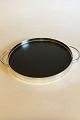 Georg Jensen Sterling Silver Round Tray with Handles No 1116