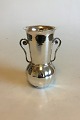 Georg Jensen Sterling Silver Vase with to Handles No 521