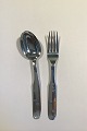 A Michelsen Sterling Silver Sterling Silver Child Flatware Set, Spoon and Fork.