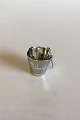 Funny Russian tea strainer formed as a bucket in Silver 84