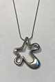 Georg Jensen Sterling Silver Necklace with Pendant No 429A