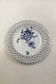 Royal Copenhagen Blue Flower Curved Pierced Plate