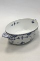 Royal Copenhagen Blue Fluted Half Lace Tureen without Lid No 595