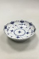 Royal Copenhagen Blue fluted Full Lace Bowl on foot No. 1023