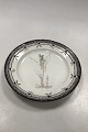 Royal Copenhagen Privat Painted Flora Danica Lunch Plate that is not finished
