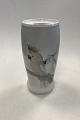 Bing and Grondahl Art Nouveau Vase with Parrots No. 3526/95