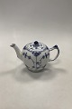 Royal Copenhagen Blue Fluted Half Lace Tea Pot No. 609