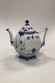 Royal Copenhagen Blue Fluted Full Lace Tea Pot No 143 or No 1119