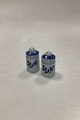 Royal Copenhagen Blue Tranquebar Salt / Pepper Shakers No 1008