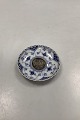 Royal Copenhagen Blue Fluted Full Lace Candle Drip Cup with 2-Crown Coin No 1009