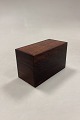 Playing card box made of Rosewood