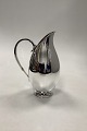 Peter Hertz Silver Pitcher in Modern Style from 1930