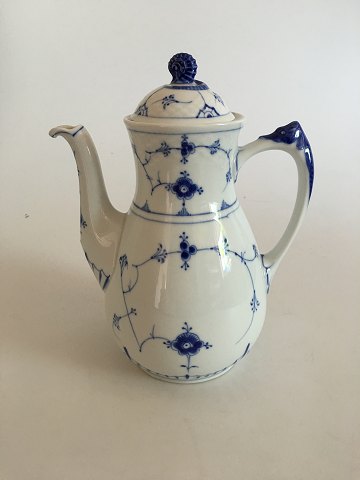 Bing & Grondahl Blue traditional Blue Fluted Coffee Pot No 91A