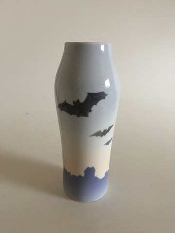 Royal Copenhagen Art Nouveau Bat Vase No 225/232