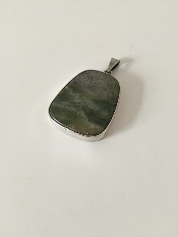 Per Sax Møller Pendent in Sterling Silver with stone