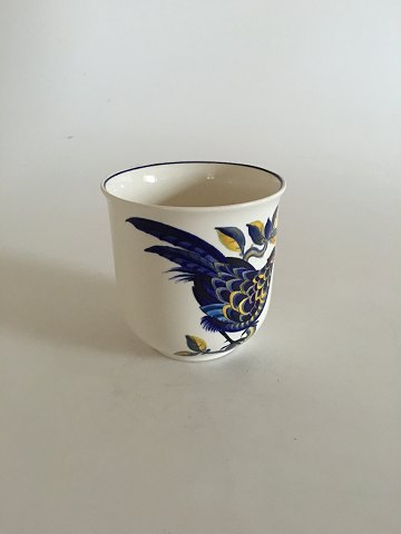 Royal Copenhagen Blue Pheasant Coffee Mug No 495