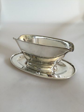 Hans Hansen Gravy Bowl in Sterling Silver by Karl Gustav Hansen No 344
