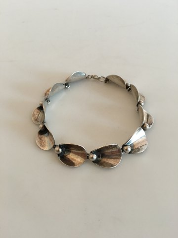 N.E. From Sterling Silver Bracelet