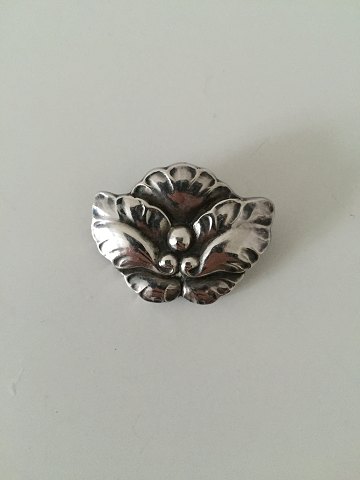 Georg Jensen Sterling Silver Brooch No 107