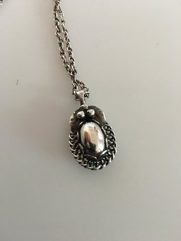 Georg Jensen Sterling Silver Year Pendent from 1992