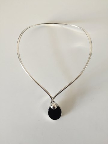 N.E. From Sterling Silver Necklace