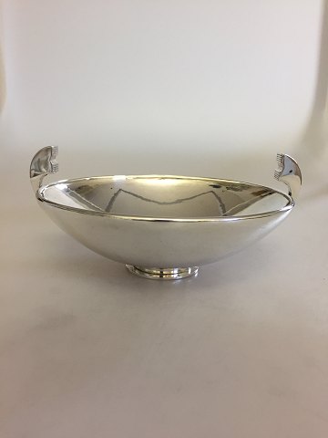 Hans Hansen Sterling Silver Bowl designed by Karl Gustav Hansen from 1936