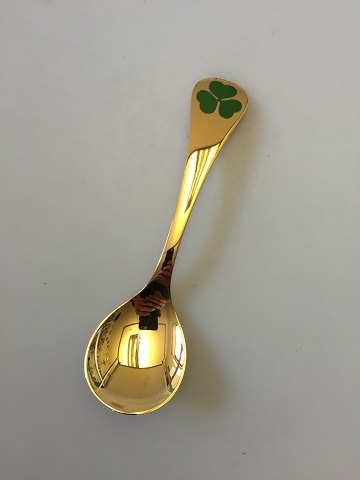 Georg Jensen Annual Spoon 1979 in Gilded Sterling Silver