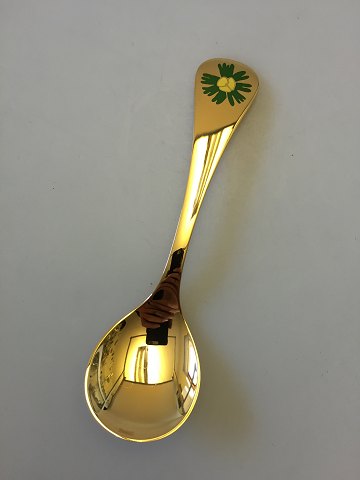 Georg Jensen Annual Spoon in gilded Sterling Silver 1982