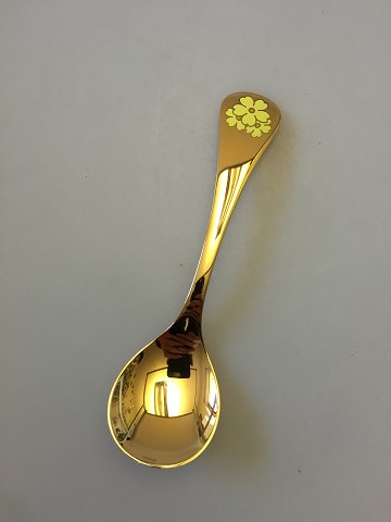 Georg Jensen Annual Spoon 1985 in Gilded Sterling Silver